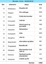 Load image into Gallery viewer, Bíla pakkinn 2-8 ára
